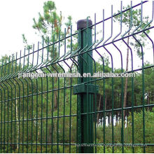 hot sale powder coated electric welded 3D mesh fence factory